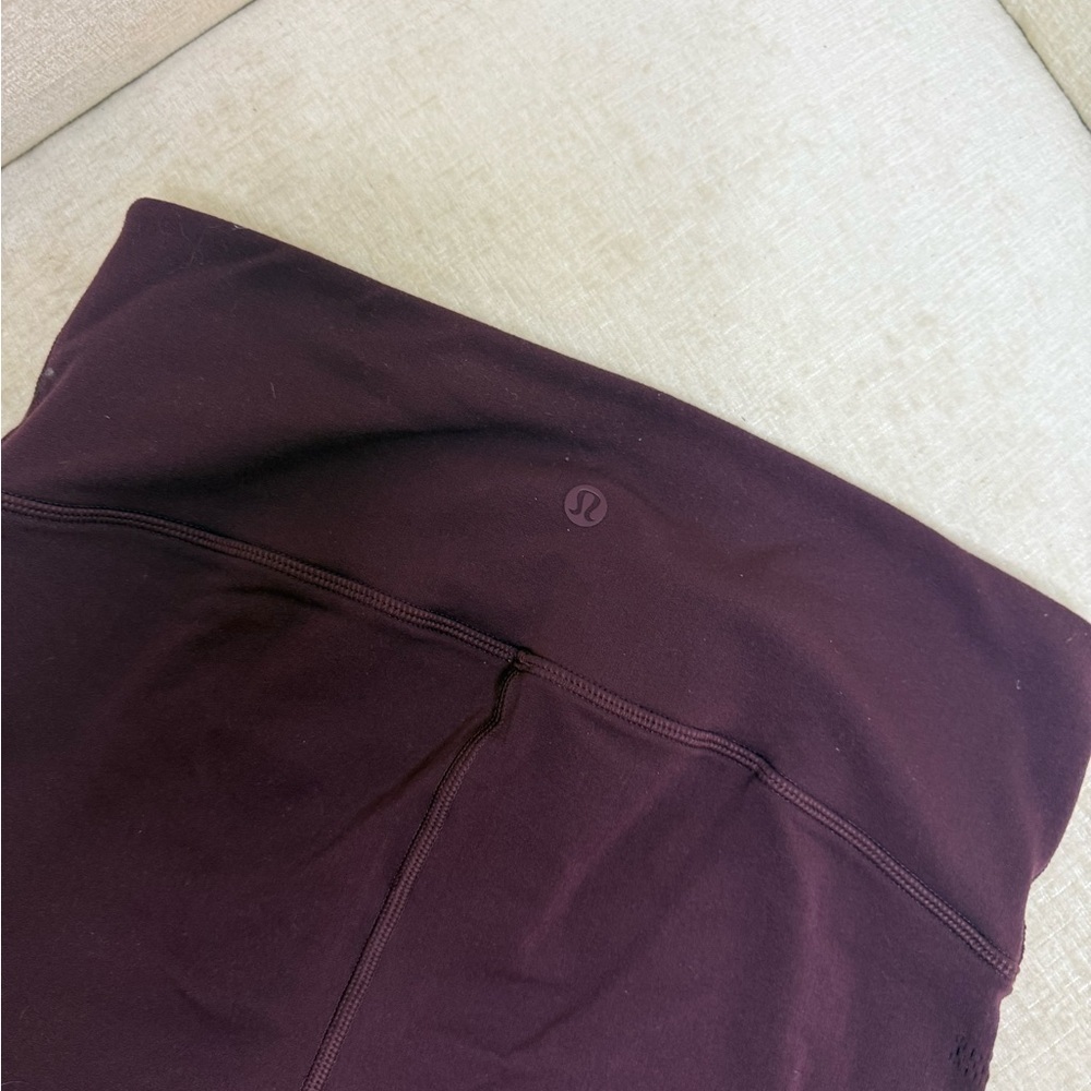 Lululemon Athletica Dark Purple Leggings - Picture 3 of 5